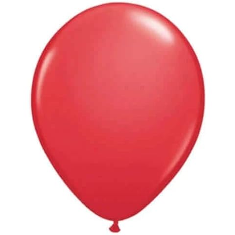 Qualatex 5" Red Latex Balloons (100ct) Cover