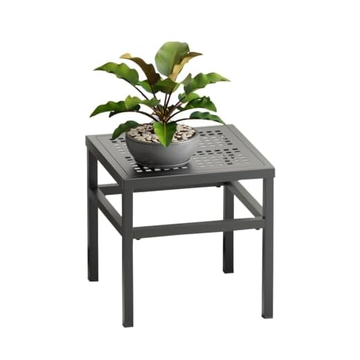 Durable Indoor/Outdoor Aluminum Plant Stand