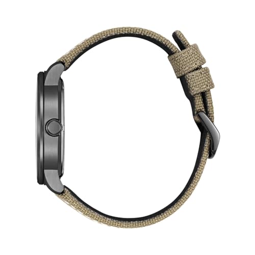 Citizen Nylon Eco-Drive Brown Dial Men's Analog Watch Bm8595-16H - Image 2