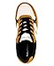Nautica Kids Boys Casual Low-Top Lace-Up Court Shoes, Fashion Sneakers - Trainers for Skate, Tennis, Walking, and Workouts-Big Kid-Little Kid-Gabe-Honey Black White-Size 1