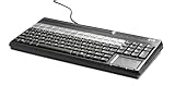 HP POS Keyboard - 106 Keys - QWERTY Layout - 28 Relegendable Keys - Magnetic Stripe Reader - USB
