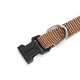 Strapazierfähiges, verstellbares und leichtes Halsband aus künstlichem Nylon, ideal für Spaziergänge und Training.