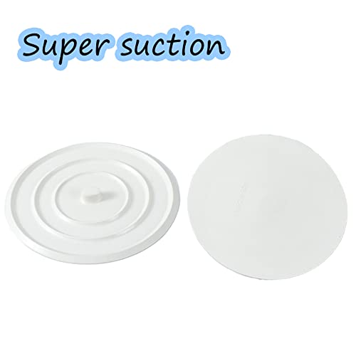 3 Tapones universales de silicona para desagüe 4.5 pulgadas miniatura 4