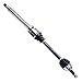 Detroit Axle - Front Right CV Axle for 00-11 Ford Focus, Passenger Side CV Axle Assembly 2000 2001 2002 2003 2004 2005 2006 2007 2008 2009 2010 2011 Replacement