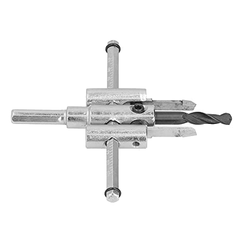 Kit cortador de agujeros circulares ajustable miniatura 7