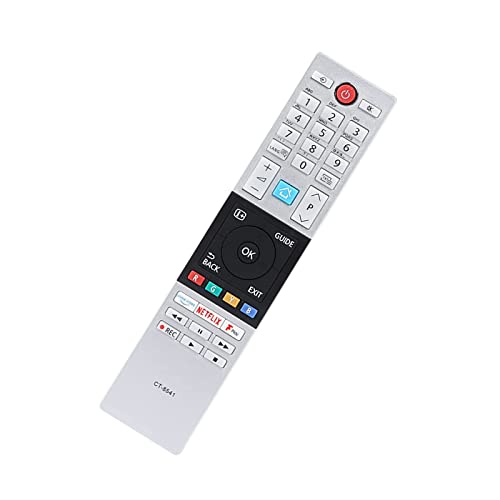 Universal Remote Control Replacement for Toshiba CT-8541, Compatible with Toshiba Smart TV LED, No Setup Required