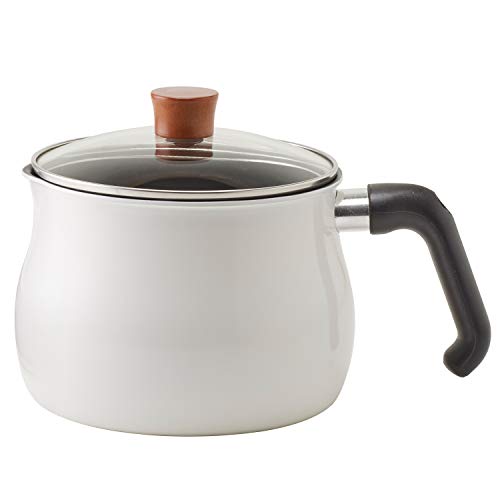 和平フレイズ マルチポット Lサイズ 16cm 3L (3~4人用) ホワイト IH対応 ふっ素樹脂加工 ご飯鍋 ミルクパン 揚げ鍋 トゥーメイ ドルチェ To May dolce 一人暮らし 新生活 RB-1256