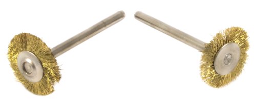 Image of Forney 60231 Brass Brush with 3 /32-Inch Shaft, 3 /4-Inch, 2-Piece