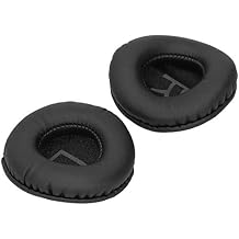 Ear Cushions, 75mm/3.0in Universal Headphone Ear Cushions Replacement Headset Ear Pads L/R Lettering