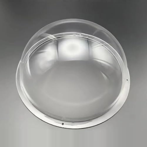Image of LOTOWELZON 2.36inch Acrylic Replacement Transparent Clear Camera Dome Cover Security Camera Housing Pet Dog Fence Window Skylight Window (ID60mm*H30mm /2.36 * 1.18in)