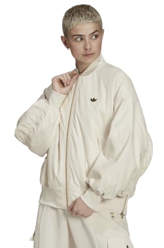 adidas Women's Originals Bomber Jacket, Wonder White, US X