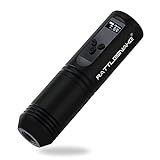 Rattlesnake Wireless Rotary Tattoo Machine Pen 1850mAh Power Supply LED Digital Display Japan...