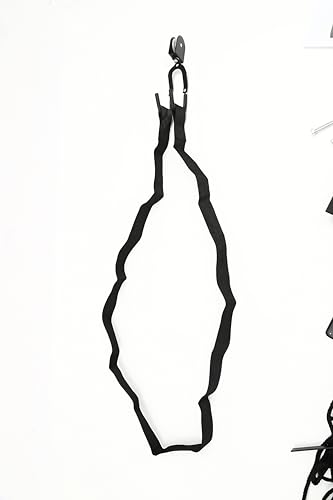 Elevador de kayak para techo de garaje con poleas y soporte de carga hasta 56 kg negro