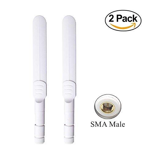 Aigital 4G LTE Antenna SMA,10dBi Omni-Directional WiFi Antenna 2.4G / 5.8G Gain Antenna