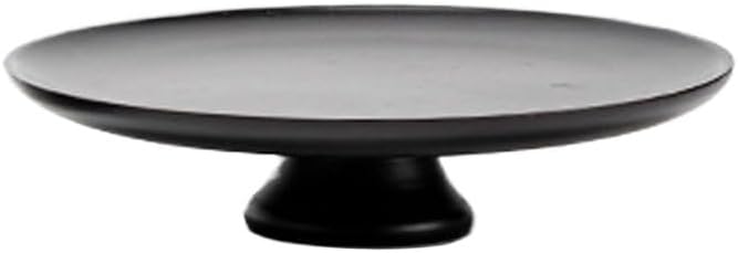 Wooden High Legged Fruit Platter in The Living Room Place Cake Table Dessert Plate(Small)