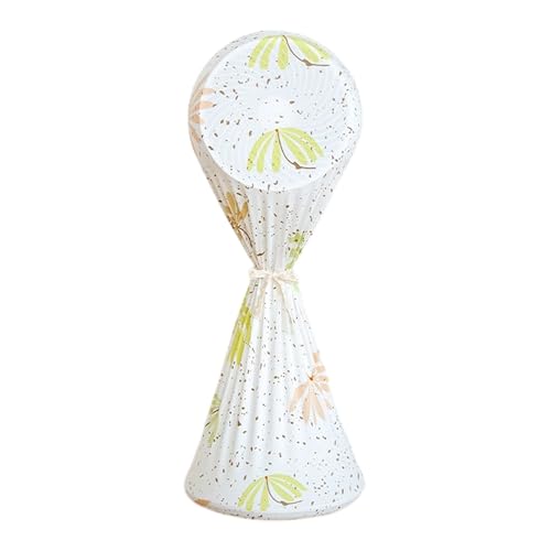 CAPASTEC ファンカバー 扇風機 あんぜん 防水防塵 洗濯可能 裏までかかる 指はさみ防止 フロアファン用 収納 保存袋 弾性ある おしゃれ 省スペース 家庭用 業務用 頑丈 梅雨対策 汎用設計 タンポポ XLサイズ ホワイト