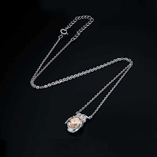 Bijou pendentif gemme jaune 3.3ct pour sublimer vos tenues