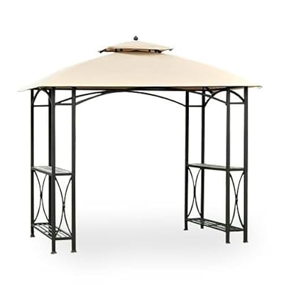 Garden Winds Replacement Canopy for The Sheridan Grill Gazebo - Standard 350 - Beige