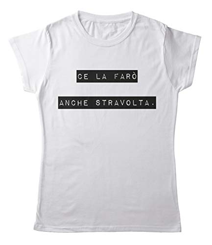 Age Print TeesBlitz T-Shirt Maglia Simpatica Donna...