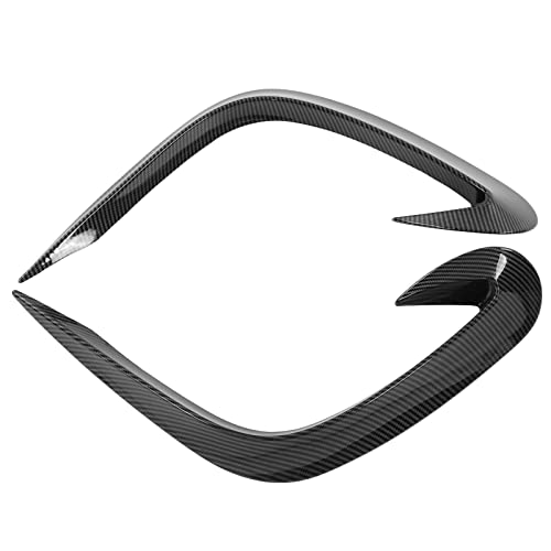 Fog lamp trim, cubierta estilo fibra de carbono para 2022+, con material ABS para durabilidad y protección miniatura 1