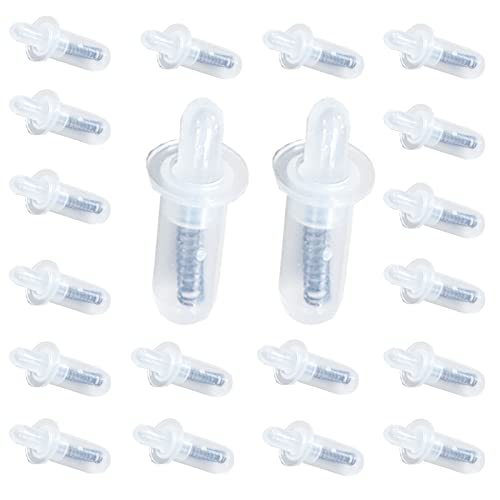 Kowibcl 20 Pcs Shutter Repair Plantation Shutter Replacement Parts Shutter Pins Replacement Plantation Shutter Repair Kit Pins, Plastic Spring #TOP2