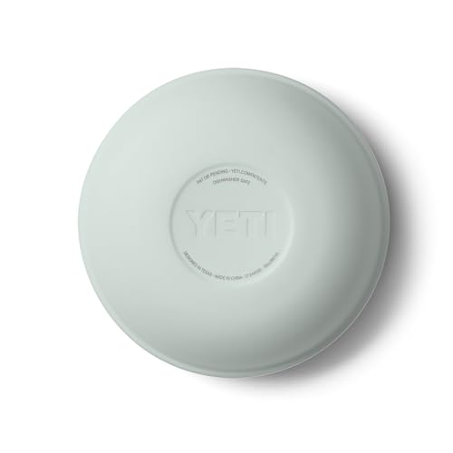 Image of YETI Rambler Bowls, Vacuum Insulated, Stackable and Nestable Stainless Steel Bowl with Lid, 1 Quart, Ridgeline