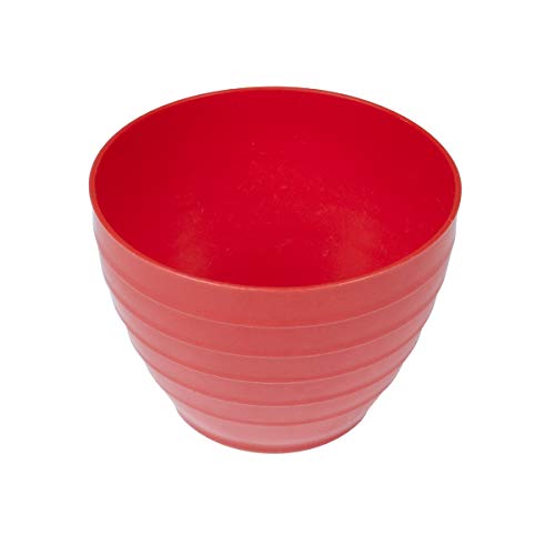 Tazón plástico POWERTEC 25 oz rojo 3 unidades miniatura 2