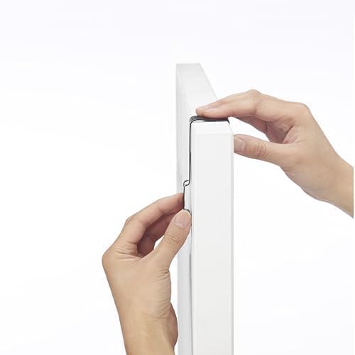 Miniatura 3 de Whitmor 24 pares de organizadores de zapatos para puerta, estante de almacenamiento resistente para colgar en armarios para zapatos