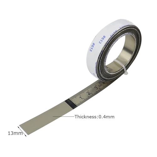 Cinta Métrica Adhesiva de Acero Inoxidable 6 m miniatura 2