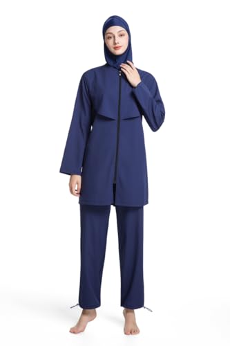 Burkini femme manches longues idéal pour la plongée et la plage