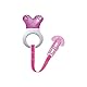 MAM Mini Cooler & Clip, Zahnstocher und Clip, Beißring, Rosa