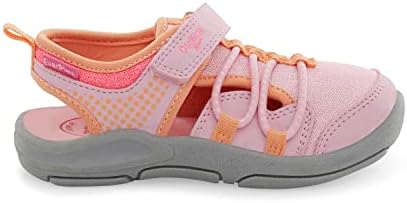 OshKosh B'Gosh Girls Marina Sandal, Pink/Multi, 7 Toddler | Image 2