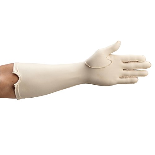 Buy Rolyan Forearm Length Left Compression Glove, Full Finger
