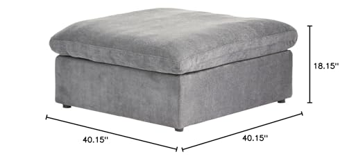WJShome Ottoman, Modular Sectional Sofa,Minimalist Sofa Couch for Modern Living Room Sofa Sets for Office House,Light Grey