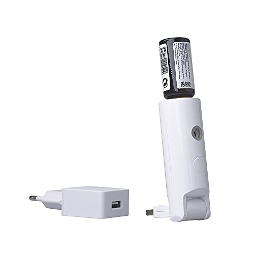 AROFLORA - Bulia - Diffuseur USB Nomade - Diffusion Directe Depuis le Flacon par Ultra-Nébulisation - 2 Puissances de Diffusion - Espace de Diffusion Jusqu’à 60 m² - Idéal en Déplacement