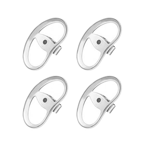 Levantadores de aretes de metal para solucionar lóbulos caídos con topes de seguridad