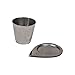 GSC International CHF-30-SS Stainless Steel Crucibles with Lids, High-Form, 30ml
