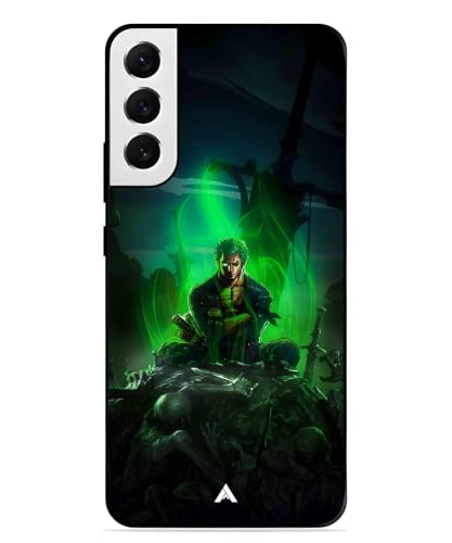 Image of Premium Anime 1 Case for Samsung Galaxy S21 Plus (Glossy Finish) Soft-Touch Metal TPU Back Cover, Shockproof, Designer, Aesthetic Mobile Phone Case