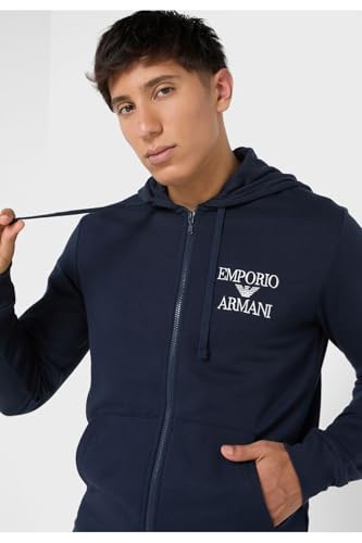 Emporio Armani Men's Iconic Terry Zip Up Hoodie3
