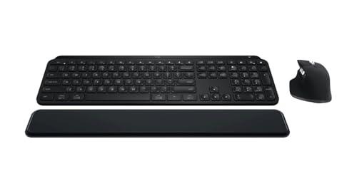 Logitech MX Keys S Combo - Performance Wireless Keyboard and Mous...