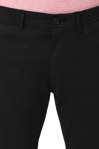 Image of Peter England Men's Skinny Fit Mid Rise Premium Casual Trouser Chinos