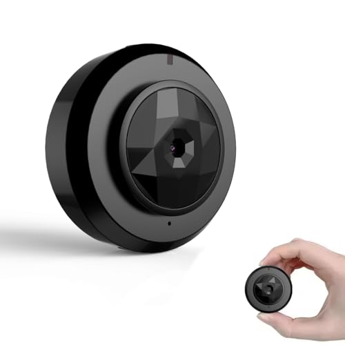 Image of TECHNOVIEW 4k Wireless WiFi Mini Camera Full HD 1080p Recording Night Hd Vision Audio and Video Recorder Motion Detection Camera for Home Office Car Small Size Portable Design - App - OKam Pro