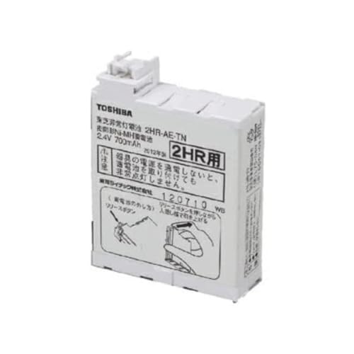 Amazon | TOSHIBA(東芝) LED誘導灯用バッテリー 2.4V 700m Ah 2HRAETNB