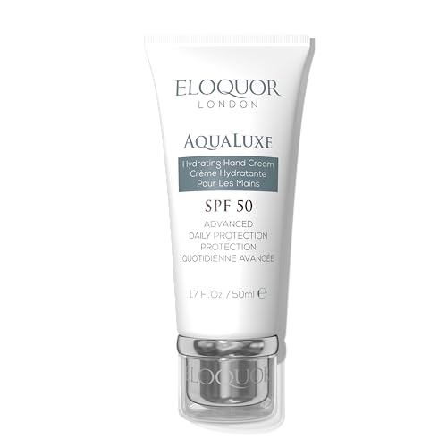 Eloquor London AquaLuxe Hydrating Hand Cream SPF 50 Advanced Daily Protection 50ml