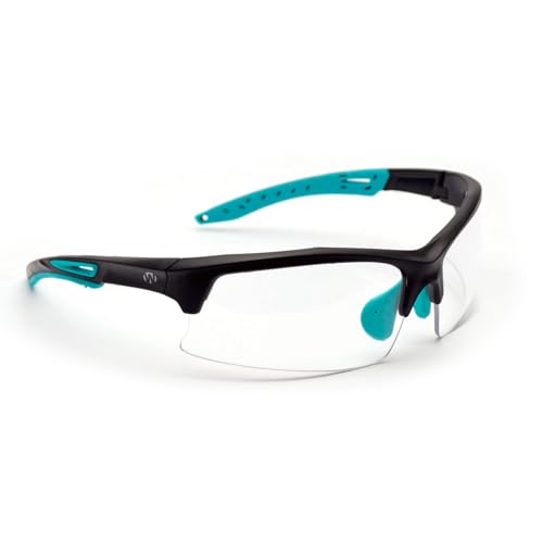 Walker's Unisex Teal Impact Resistant Sport Glasses | Durable Non-Slip