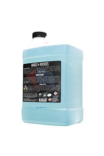 P&S Professional Detail Products - Rags to Riches - Premium Microfiber Detergent, Deep Cleans and Restores, Safe on All Fabrics, Highly Concentrated, Next Generation Cleaning Technology (1 gallon)