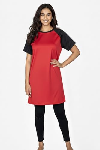 Image of ANJOR Swimming Tights & Long Half Sleeves Tshirt for Women