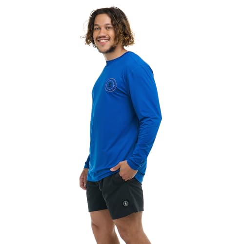 Eidon Young Men's Zenith Long Sleeve Loose Fit Rashguard with UPF 503