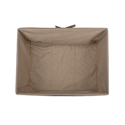 Dii Farmhouse Chicken Wire Storage Baskets With Liner, Set Of 5, Vintage Taupe, Assorted Sizes #TOP1