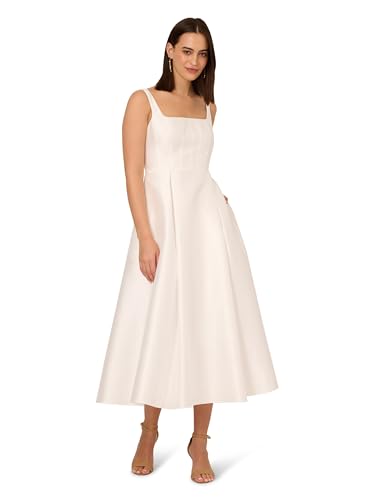 Adrianna Papell Women's Mikado Ankle Dress